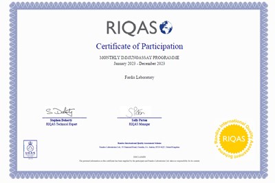 IMMUNOASSAY PROGRAMME-2023